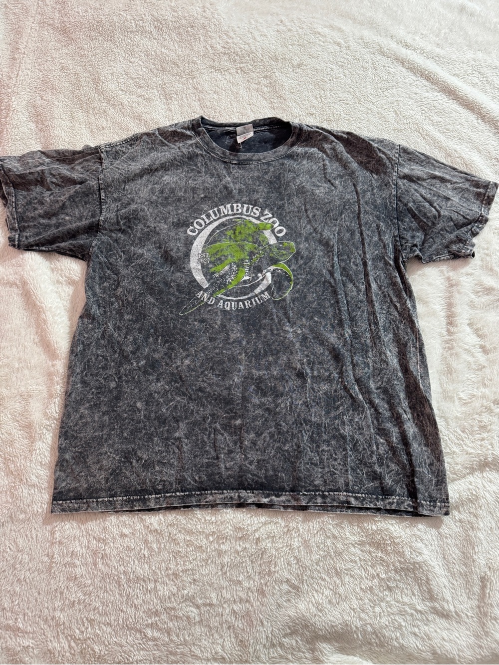 Black Graphic Reptile T-Shirt
